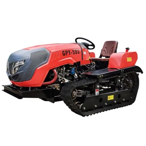 50hp Far Mini Farm Hydraulic Equipment Small Orchard Greenhouse Tractor Multiple Auxiliary Tools With Front Loader