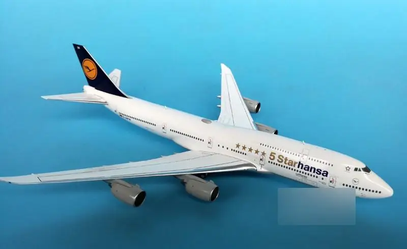 GeminiJets авиакомпании BOEING 747-8 D-ABYM 1/400 литья под давлением модель самолета