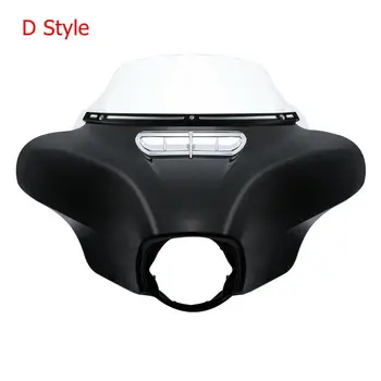 

Motorcycle Outer Fairing LED Windshied Trim Screen Set For Harley Electra Glide Street Glide Ultra Limited 2014-2019