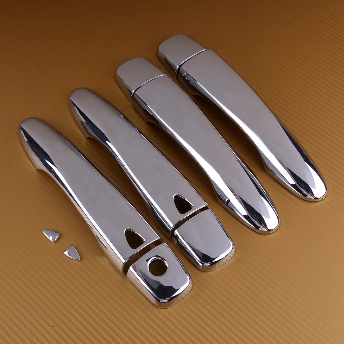 

DWCX 4 Set ABS Chrome Keyless Door Handle Cover Trim fit for Nissan Qashqai J11 2014 2015 2016 2017 2018