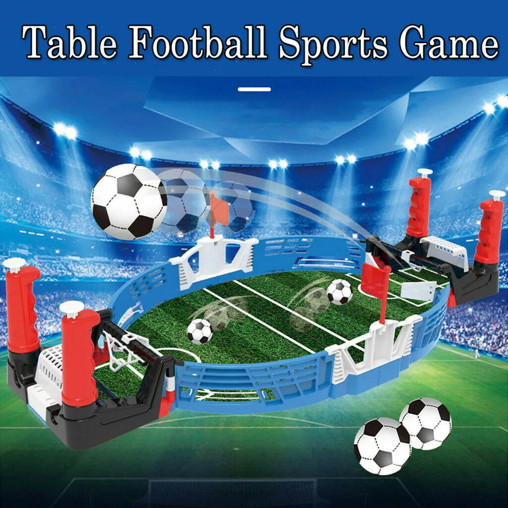 Mini Table Football Sports Soccer Game Ball Children Interactive Board Toys Double Battle Puzzle Board Game #C