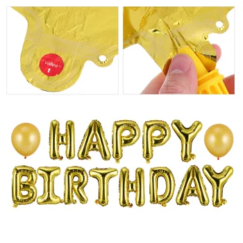 

1 Set Lightweight Durable Reusable Birthday Balloons Living Room Home