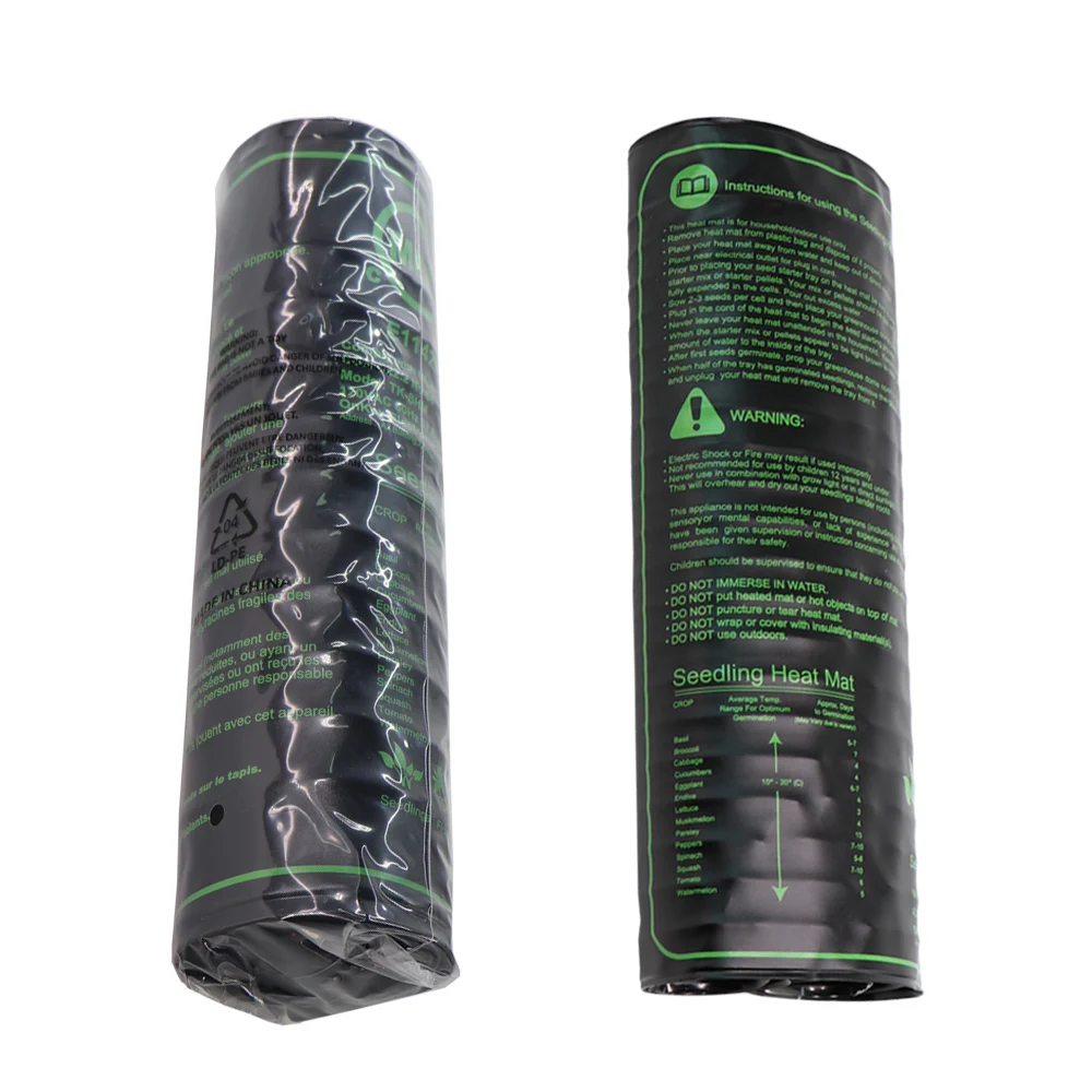 Keimling Heizmatt 3 Gréissten Waasserdicht Keimung Reproduktioun Klonen Startermatt 100/45/17.5Watt Gaartbedarf_voghion.com
