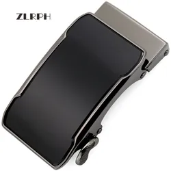 Zlrph fivela de cinto de catraca de liga, fivela automática de correia acessórios automática fivela de cinto largura interna 3.6cm