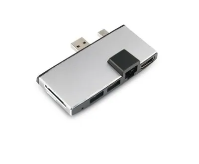 USB mini Dp к HDTV 2USB 3,0 концентратор для Surface pro 4 5 6 - Цвет: pro 5 6