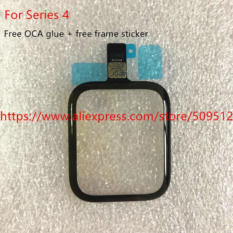 1 шт. 38 мм 42 мм Сенсорный экран дигитайзер для Apple Watch Series 2 3 4 S2 S3 lcd Переднее стекло Сенсорная панель Крышка с гибким кабелем