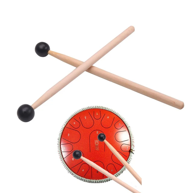 1 paio di accessori per strumenti a percussione bacchette per