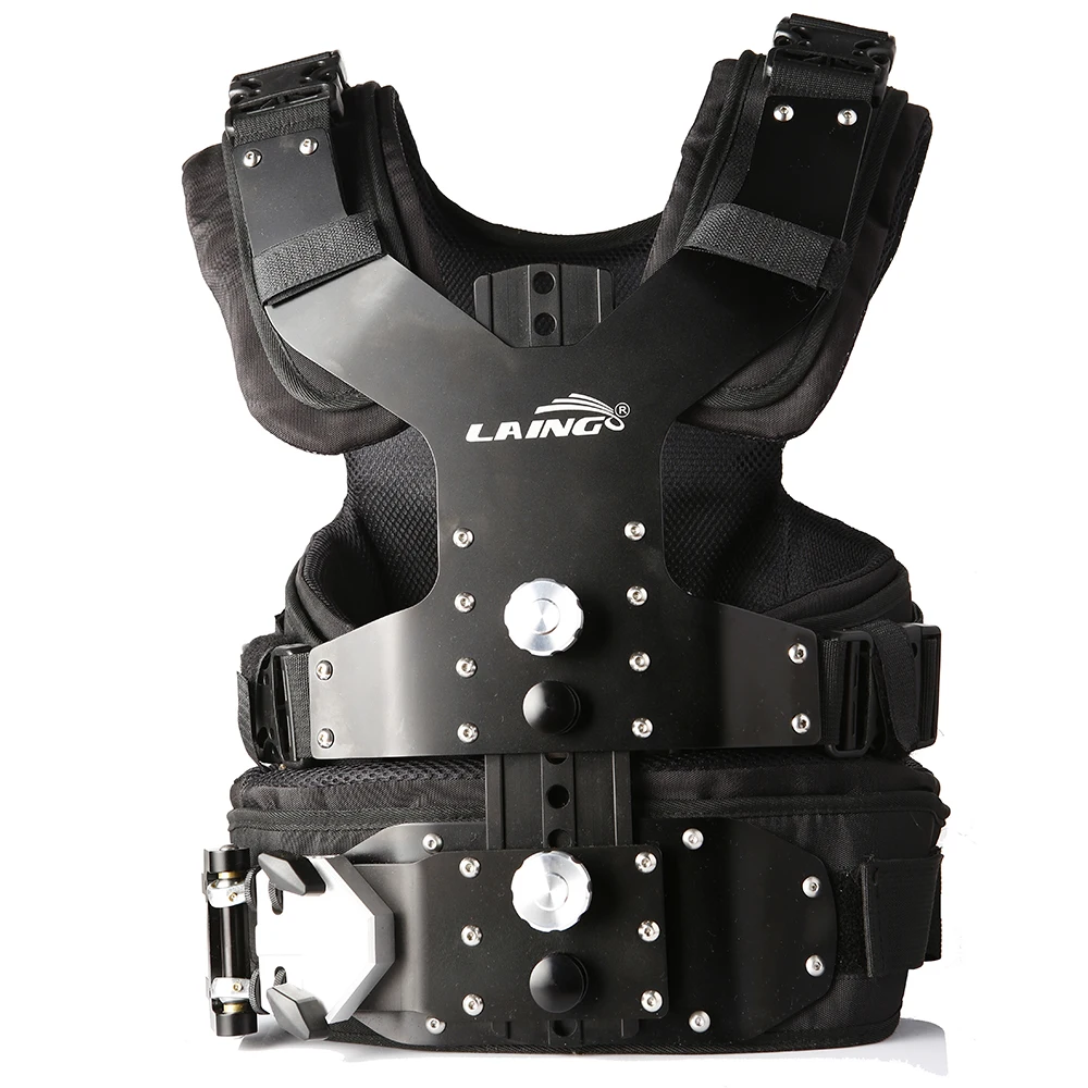 LAING M30PII 15 кг вес медведь углеродного волокна Видеокамера Steadicam Стабилизатор Steadycam жилет для фотографии двойная поддержка руки