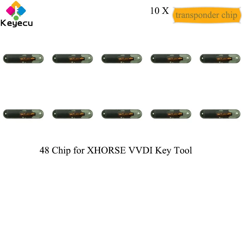 KEYECU XHORSE пакет из 10, ID48 копия чип для VVDI ключа инструмента
