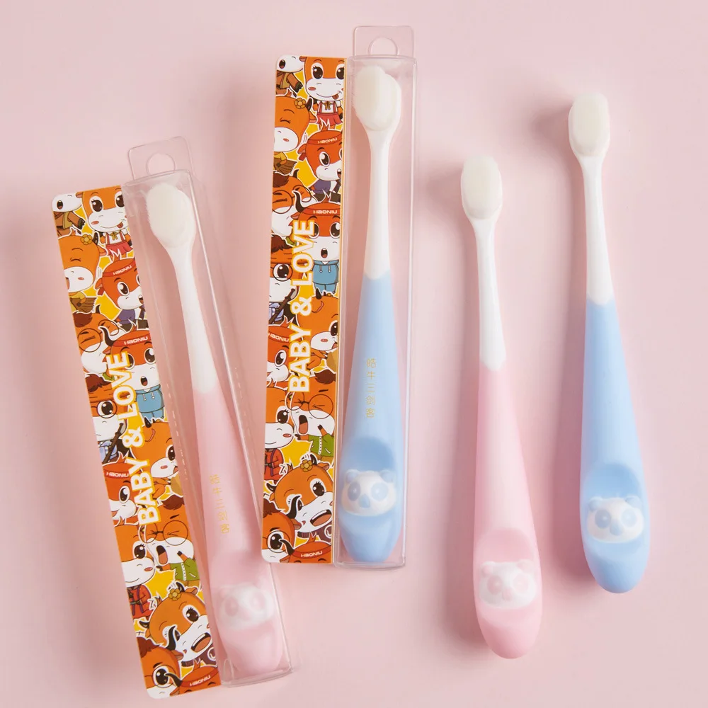 

Manufacturers Direct Selling Children Million Toothbrush Cartoon Soft Bristle Toothbrush Wholesale 3-12 Years Old Baby Toothbrus