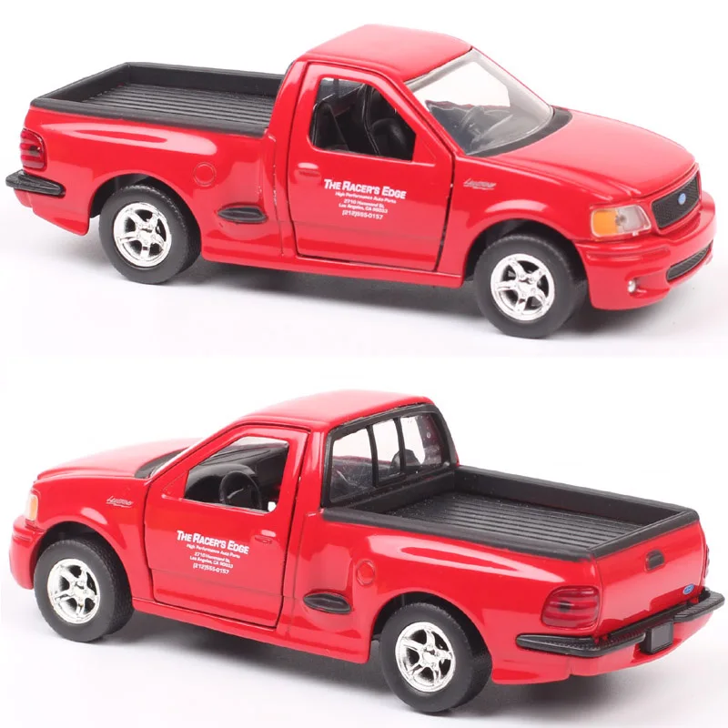 No Box Jada 1/32 Scale 1999  Brian's Ford F-150 F150 SVT Lightning Truck Model Diecast Toy Vehicle The Furious Pickup Car Toy 1 24 scale vintage jada 1973 plymouth barracuda diecast toy vehicle metal pony auto muscle racing car model hobby collectibles