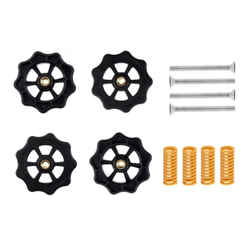 

4Pcs 3D Printer Parts M4 x 40Mm Upgraded Big Hand Twist Auto Leveling Nuts for Mini Ender 3 CR10 CR-10S 3D Printer Accessories