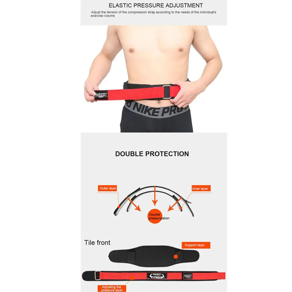 Корректор осанки для спины и талии, регулируемый пояс для тяжелой атлетики, для тренировки приседания, для поясницы, спортивный пояс для силовой атлетики, для фитнеса