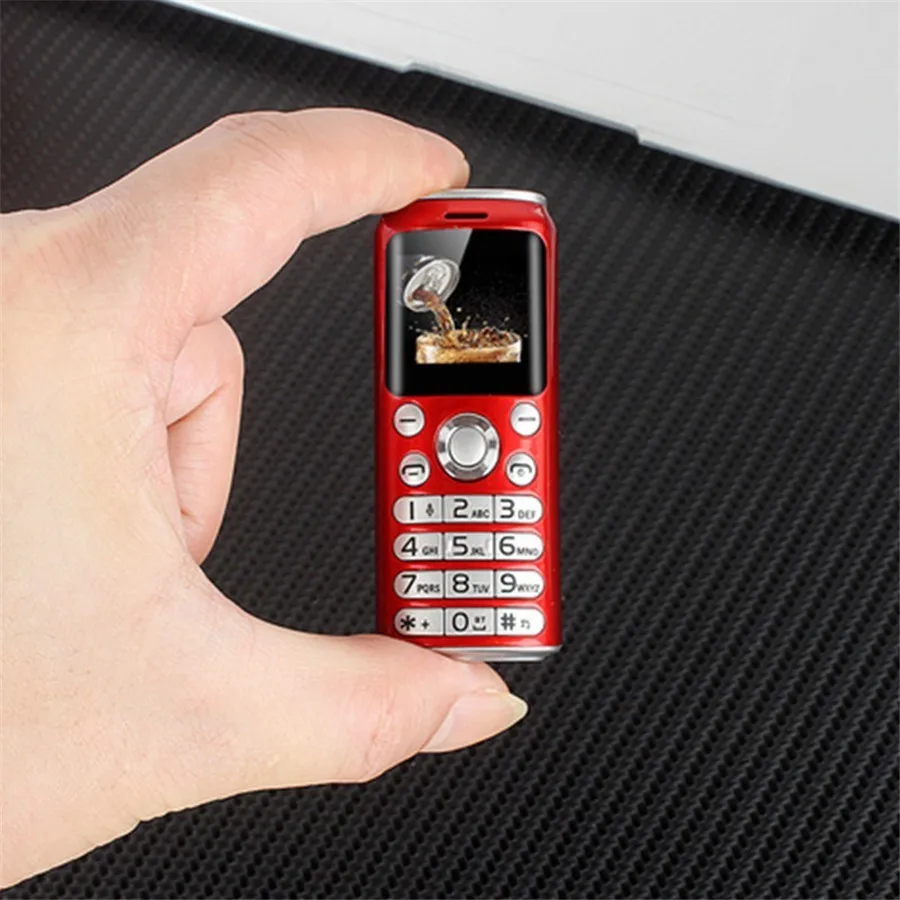 Супер Мини K8 кнопочный мобильный телефон, две sim-карты, Bluetooth, камера, дозвон, 1,0 дюймов, Hands Phone, MP3, маленький китайский дешевый мобильный телефон