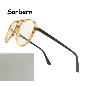 

Men Glasses Frame Optical Acetate Spectacles Myopia Eyeglasses Frame Pilot Spectacle Frames Women Full Occhiali Da Vista Doona