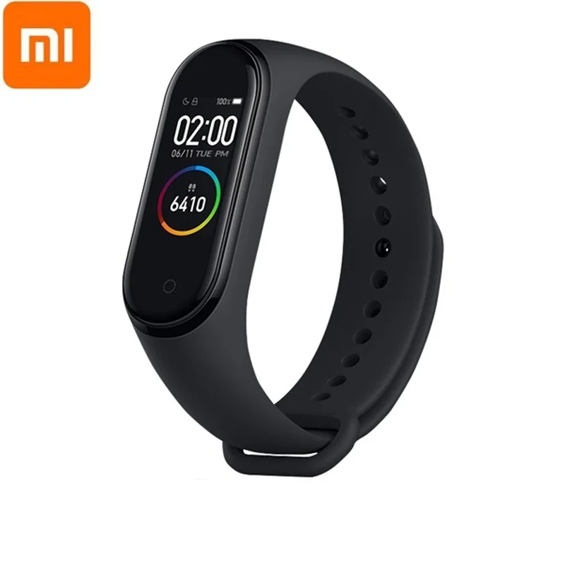 Xiaomi Mi Band4 оригинальный новейший Bluetooth Водонепроницаемый умный перезаряжаемый
