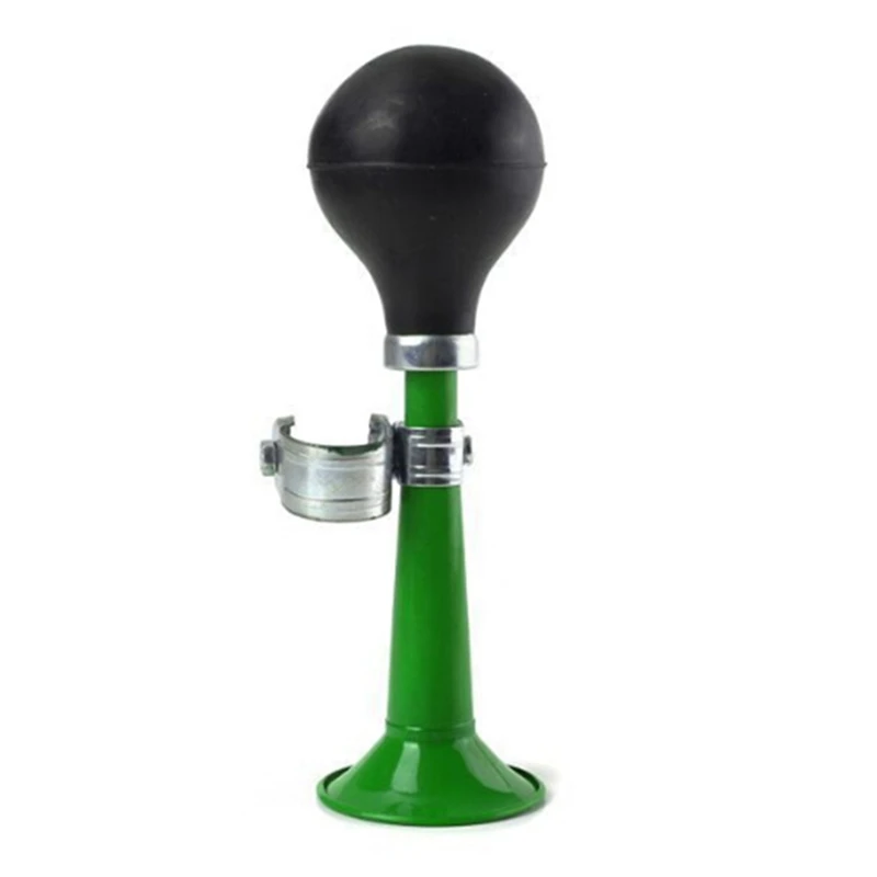GR Bicycle Bike Cycling Air Horn Bell Alarm Retro Metal Twist Bugle Rubber Bulb - Цвет: GR