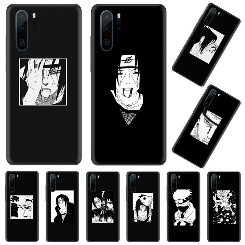 

Naruto Aesthetics Akatsuki Uchiha Itachi Phone Case For Huawei P9 P10 P20 P30 Pro Lite smart Mate 10 Lite 20 Y5 Y6 Y7 2018 2019