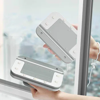

Home Wiper Surface Cleaning Tools Window Brush Magnet Home Double Sided Magnetic Brush Window Glass Wiping Cleaner