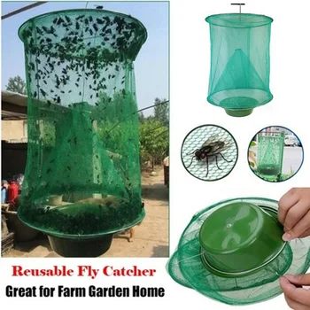 

Flying Trap Mesh Cage Pest Control Net Hanging Fly Catcher Killer Zapper Cage Net Trap Health Home Garden Yard Supplies Dropship