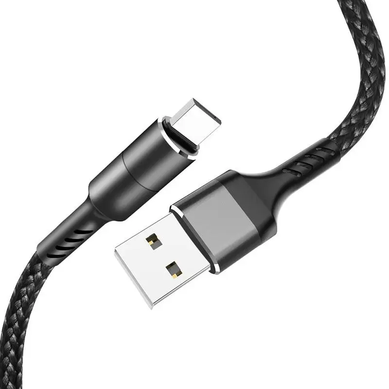 3а кабель для быстрой зарядки для Apple Android type-c USB кабель для зарядки и передачи данных для мобильного телефона - Цвет: Black for Type C