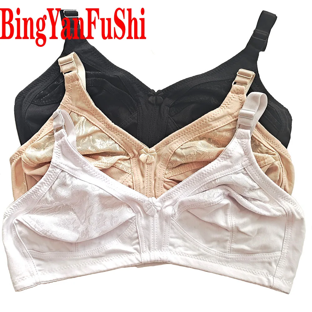 

Sexy Lace Bra Big bust 115 110 105 100 95 90 85 80 Cotton Underwear Full Large Cup C D E F Seamless Wireless Minimizer Bras C02