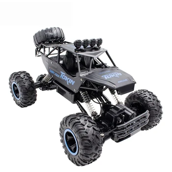 

1:12 4WD 2.4G Rock Crawler RC Off-Road Vehicle Bigfoot Car Brain-Training Toy For Children Educational Toys Birthday Gift- Black