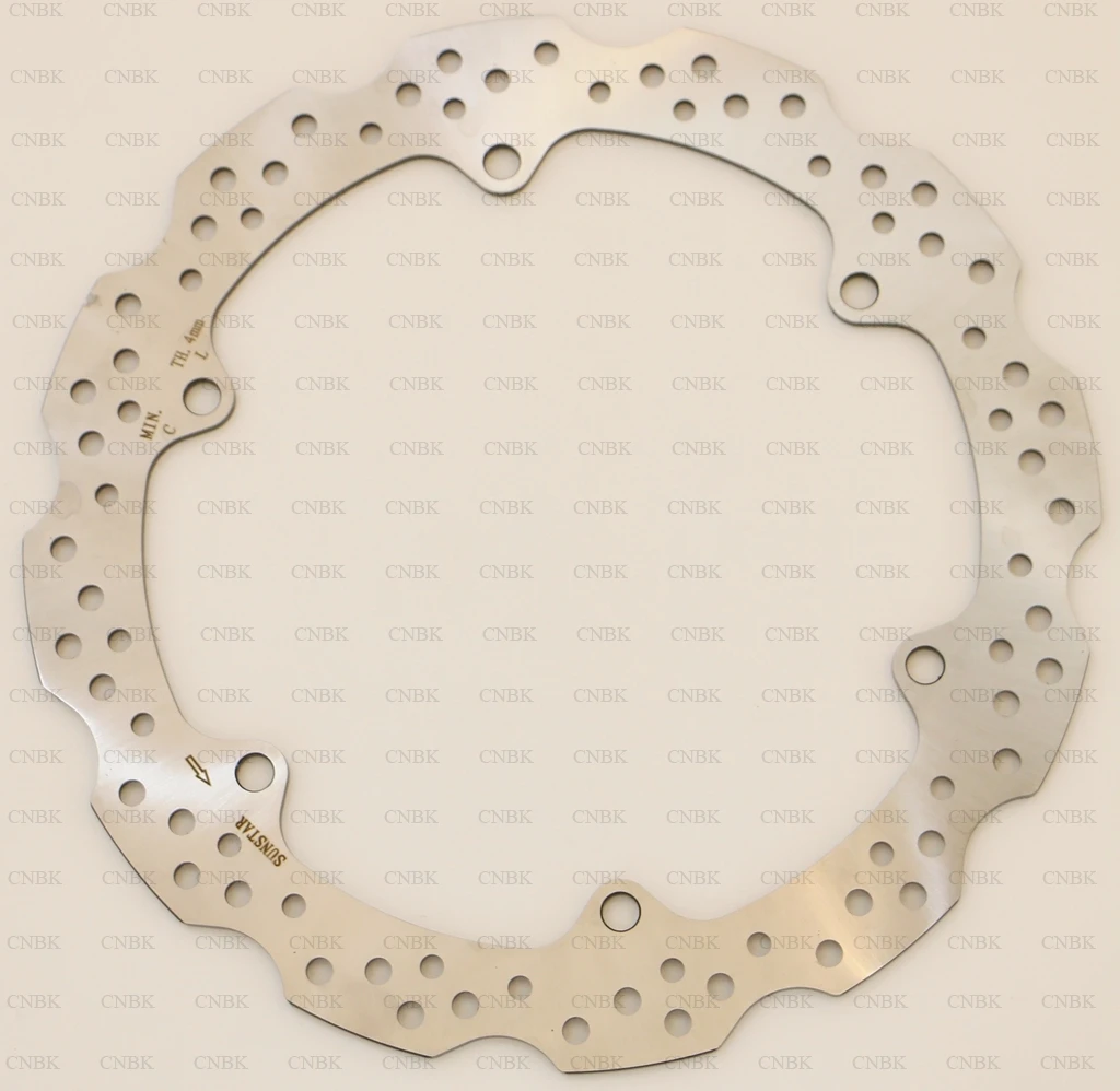 Front 1 Передний дисковый поддон тормозной ротор для HONDA CB 500 F(ABS) CB500 2013& up 13 and up - Цвет: Front 1