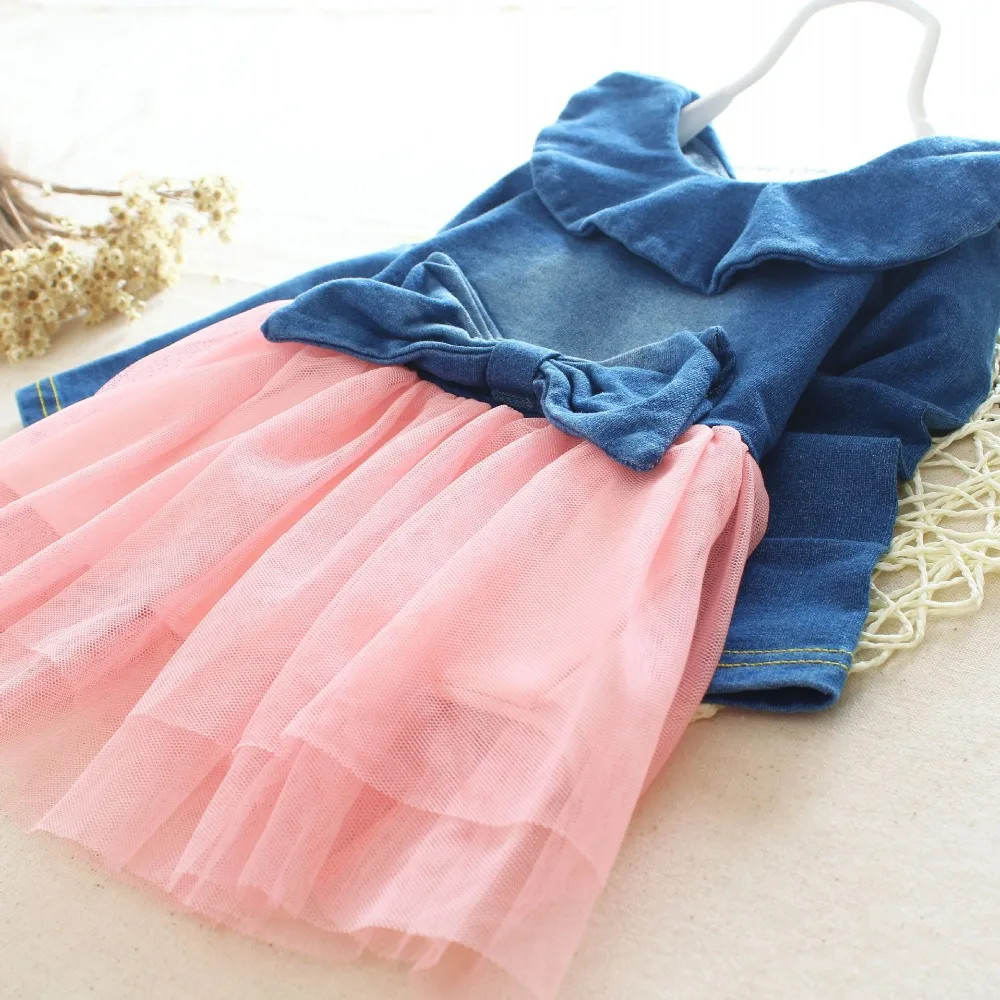 Кружевное платье принцессы с длинным рукавом для новорожденных одежда маленьких