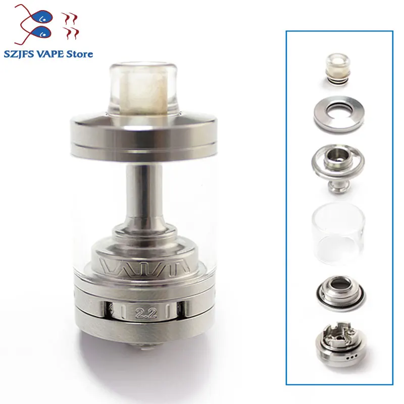 Атомайзер YFTK Integra RTA из хлопка 22 мм нержавеющей стали 316 для 510 vs Dead Rabbit KAYFUN LITE mtl kylin