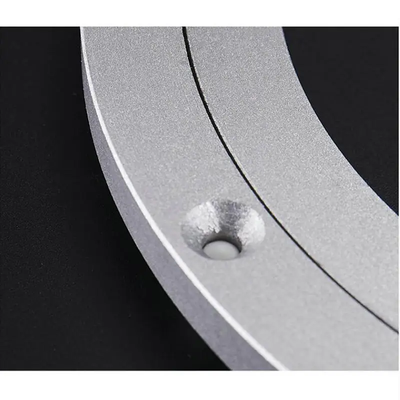 HQ 4-40INCH CLASSIC Thicken Aluminium Alloy Swivel Plate Lazy Susan Turntable Dining Table Swivel Plate for Kitchen Furniture