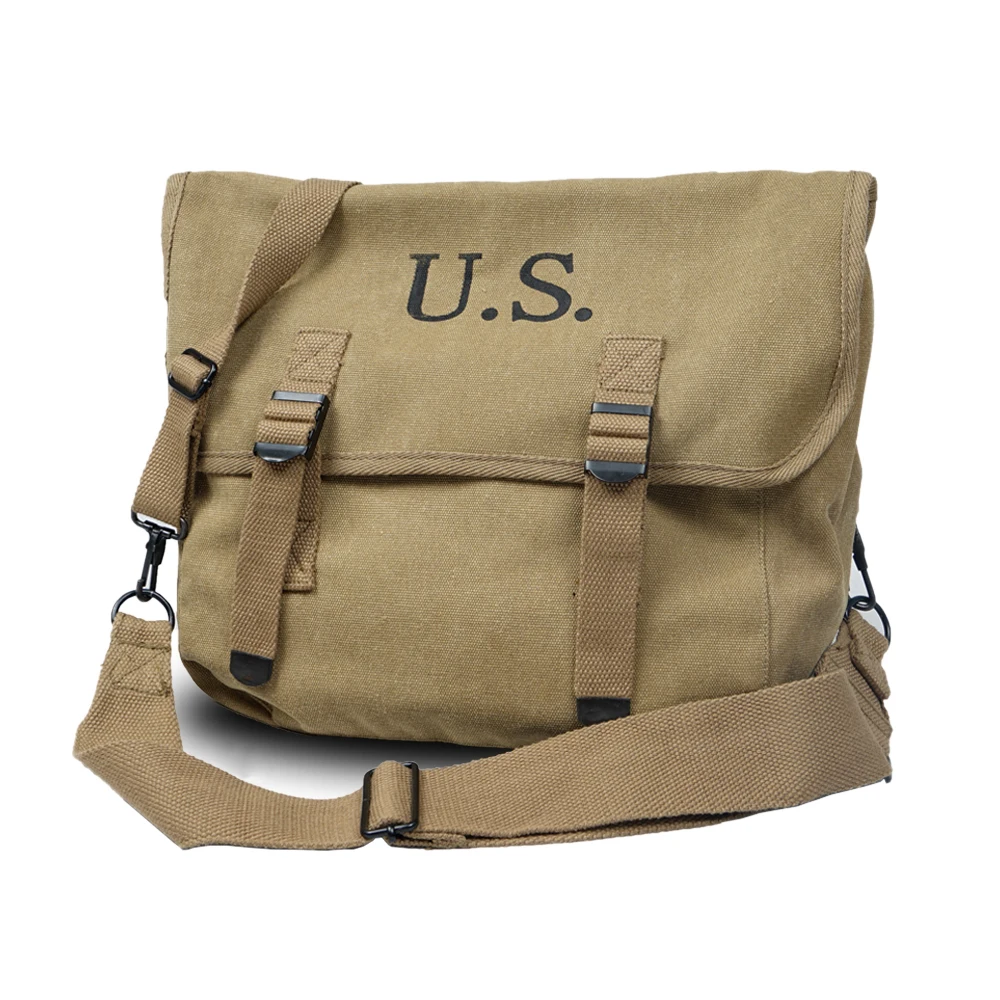 Seconda Guerra Mondiale Ww2 Us Army M1936 M36 Musette Campo Zaino Bisaccia Tool Kit Bag Khaki