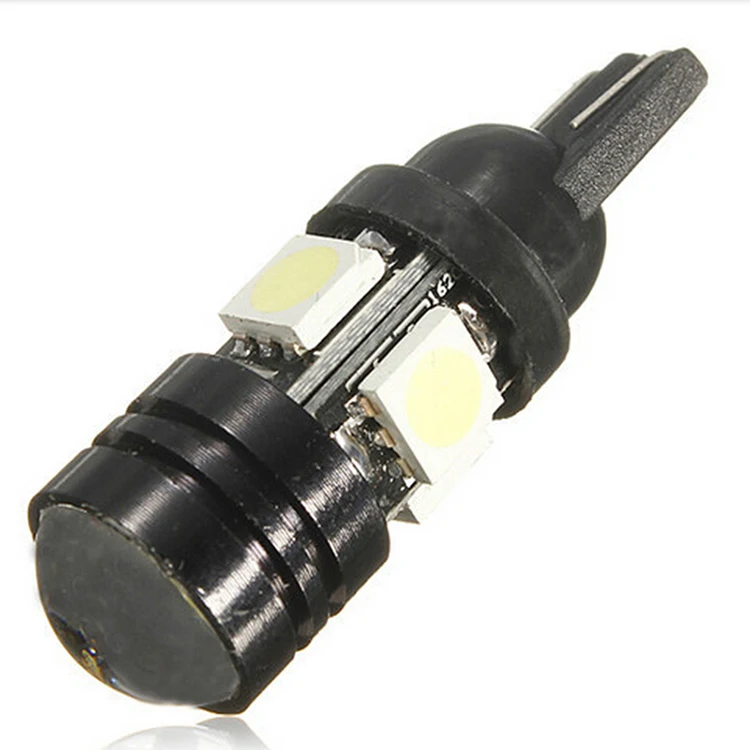 Автомобильный Алюминиевый Клин боковая лампа Парковка лампы AC/DC 12V T10 2 5 W 180LM 4 SMD 5050