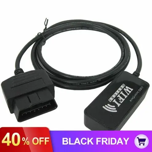 Беспроводной Wi-Fi OBDII OBD2 Диагностический интерфейс подходит для iPhone/iPad/PC