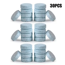 Автомобили шипучие таблетки лобового стекла автомобиля моющее средство для распрыскивания очиститель Компактный мощный чистящие средства для ухода за автомобилем 10/20/30 шт