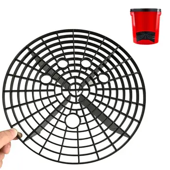 

2 pcs Car Wash Grit Guard Insert Washboard Bucket Filter Sand Isolation Net 03KB