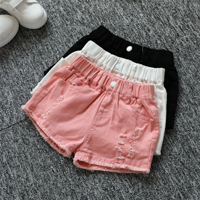 Kids Shorts Kids Girls Summer Denim Cowboy Shorts For Boys School