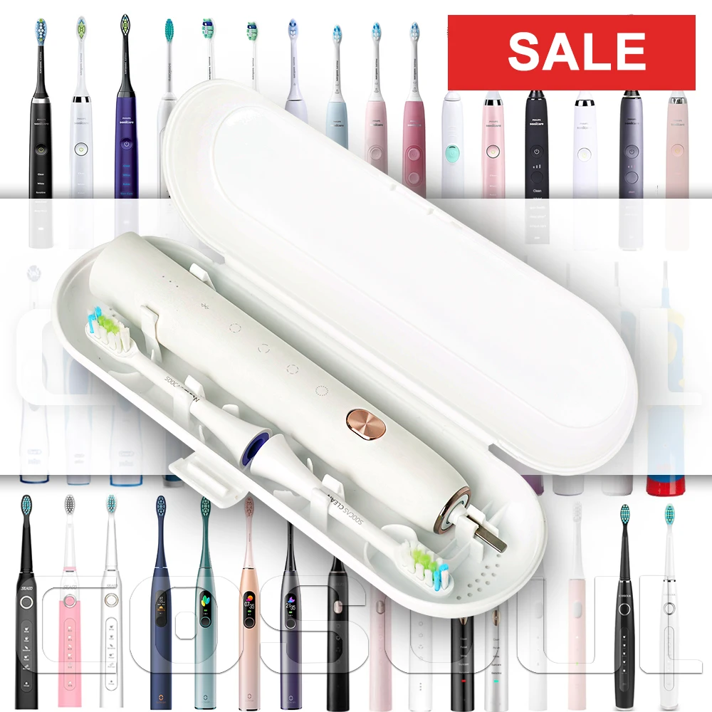 Toothbrush case Electric Toothbrush Case Travel Tooth Brush Box Portable Compatible 99.9% Brand Storage Box ( only box , no toothbrush )