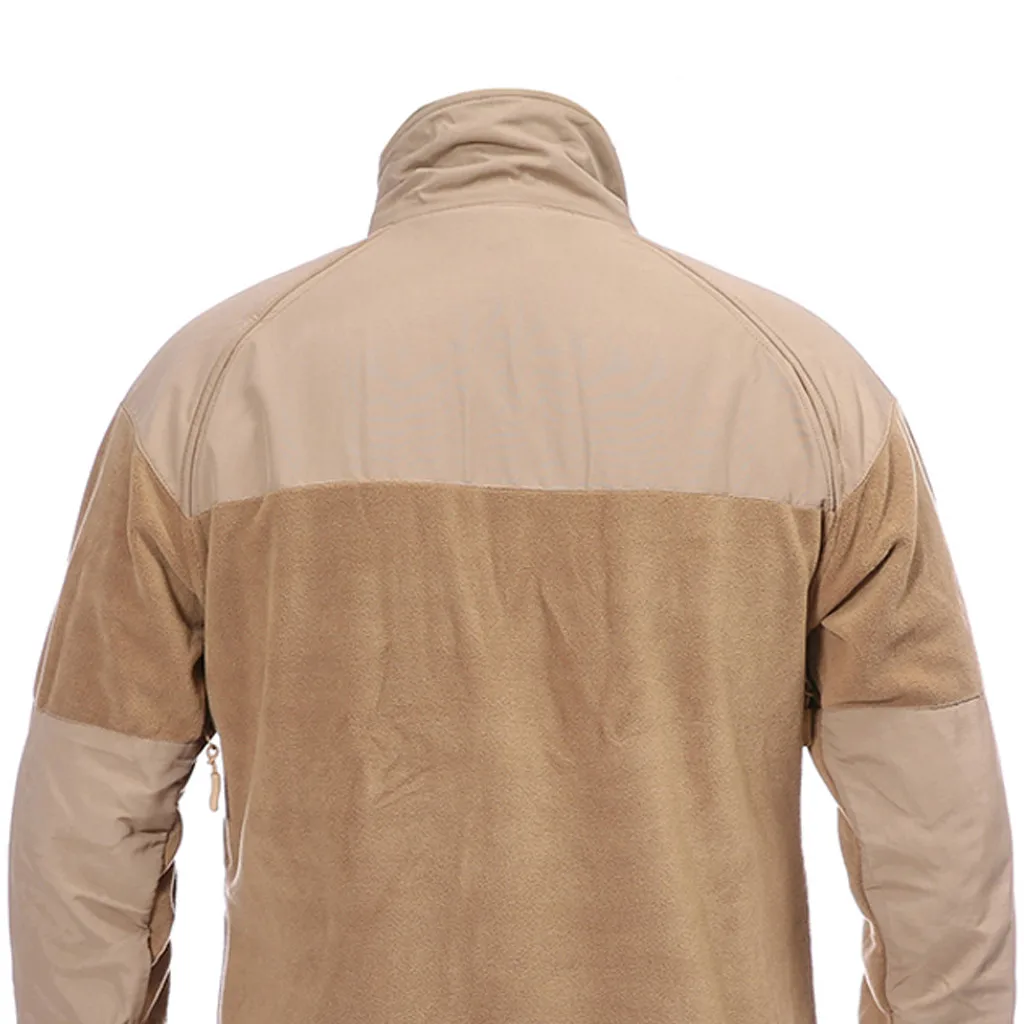 Chaquetas hombre модная мужская осенне-зимняя спортивная уличная Толстая Теплая Бархатная блузка пальто Зимняя мужская куртка