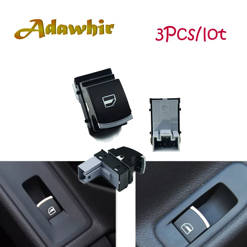 Переключатель бокового окна для VW Golf 5 6 GTI MK5 MK6 Volkswagen Passat B6 5ND 959 855 5K0 5ND959855 |