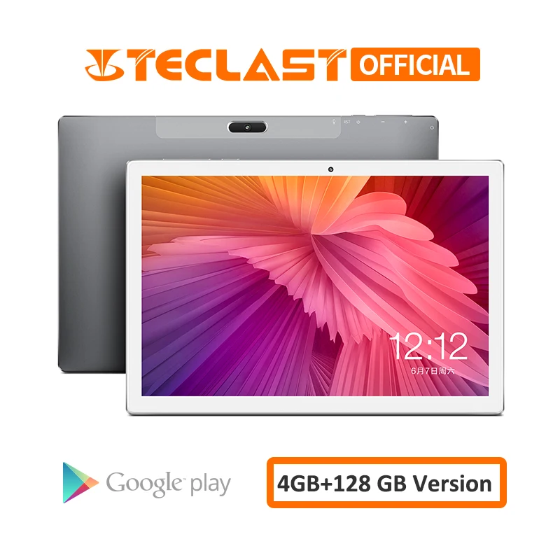10,1 дюймовые планшеты Teclast M30 4G Phablet 2560x1600 Android 8,0 4 Гб ram 128 ГБ rom MT6797 X27 Deca Core 7500 мАч gps Dual Wifi