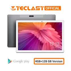 10,1 дюймовые планшеты Teclast M30 4G Phablet 2560x1600 Android 8,0 4 Гб ram 128 ГБ rom MT6797 X27 Deca Core 7500 мАч gps Dual Wifi