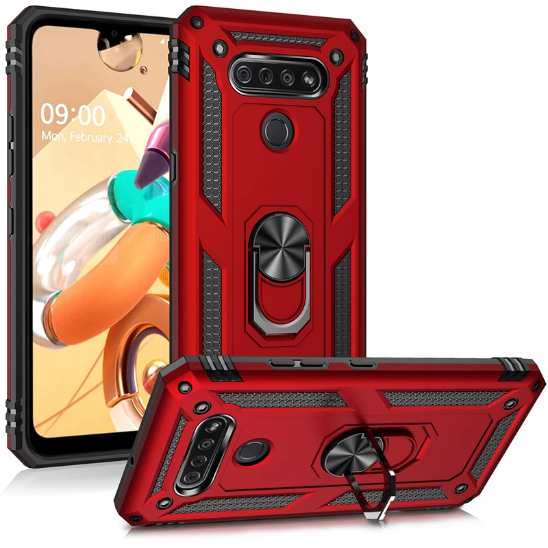 Противоударный чехол-подставка для телефона LG K51 K50S Q51 Stylo 6 5 K50 K40 Aristo 2 3 4 Q60 |
