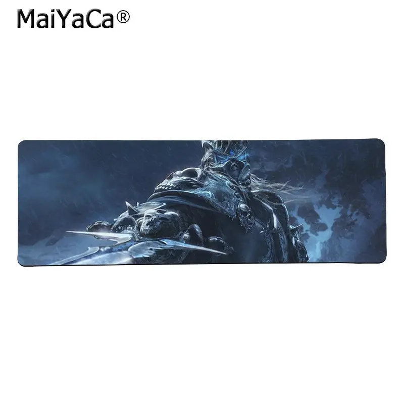 MaiYaCa высокое качество World of Warcraft Arthas DIY дизайн игровой с узором коврик для мыши большой коврик для мыши клавиатуры коврик