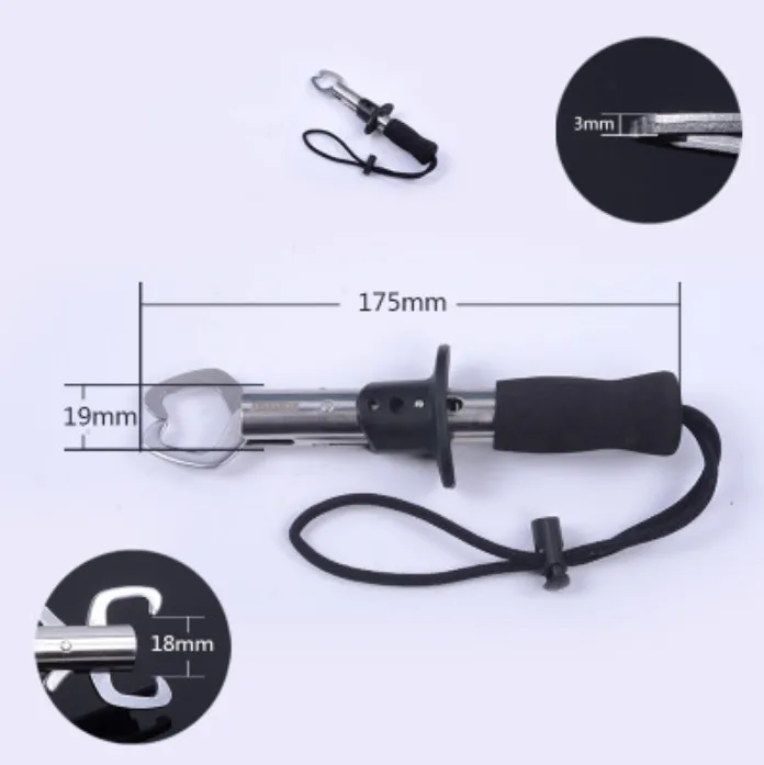 Брендовая портативная рыболовная Gripper из нержавеющей стали захват для губ ловли