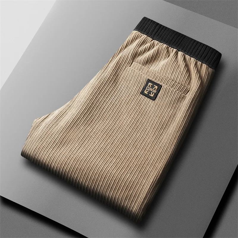 Spring Autumn Pants Sweatpants Cargo Baggy Pants Men Clothing Casual Korean Fashion Stretch Joggers Popular Trousers For Casual Pants