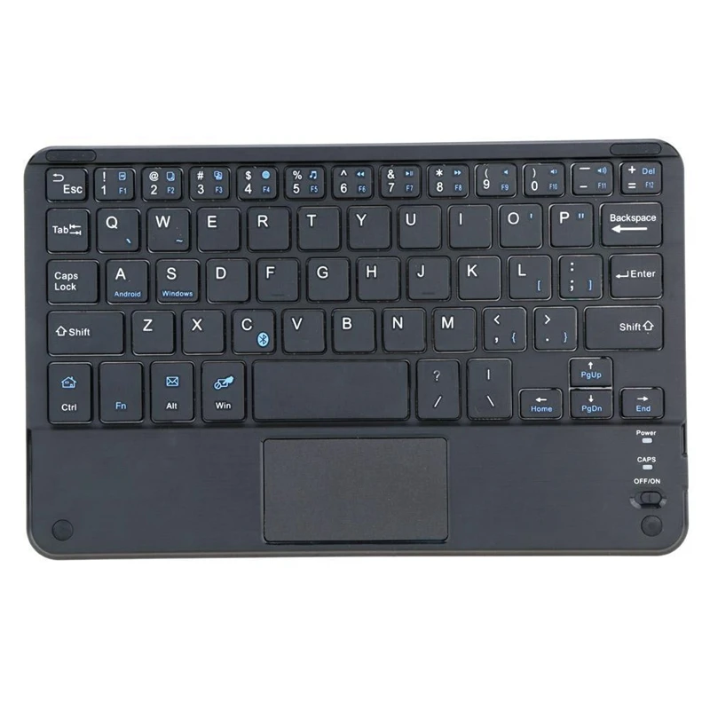 Windows PC 59 клавиш ультра тонкая мини Bluetooth клавиатура с сенсорной панелью-SCL