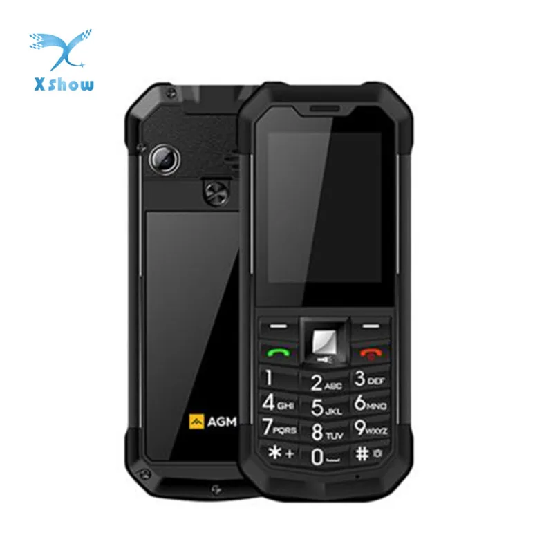 Телефон AGM M3 прочный с 2 SIM-картами 4 дюйма IP68 водонепроницаемый ударопрочный
