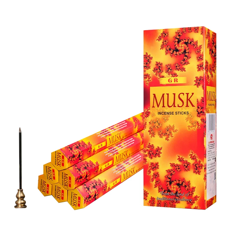 HighQualityMuskIndianIncenseSticksnaturalArtificialScentfor