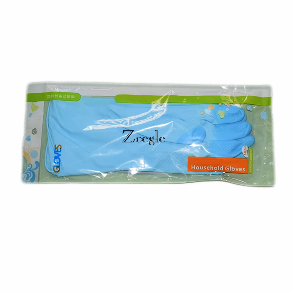 Zeegle прочные водонепроницаемые бытовые перчатки, латексные перчатки для мытья посуды, длинные перчатки, домашние кухонные перчатки